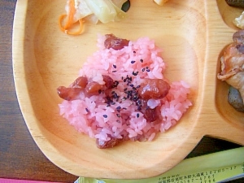 この作り方が一番!甘納豆の赤飯
